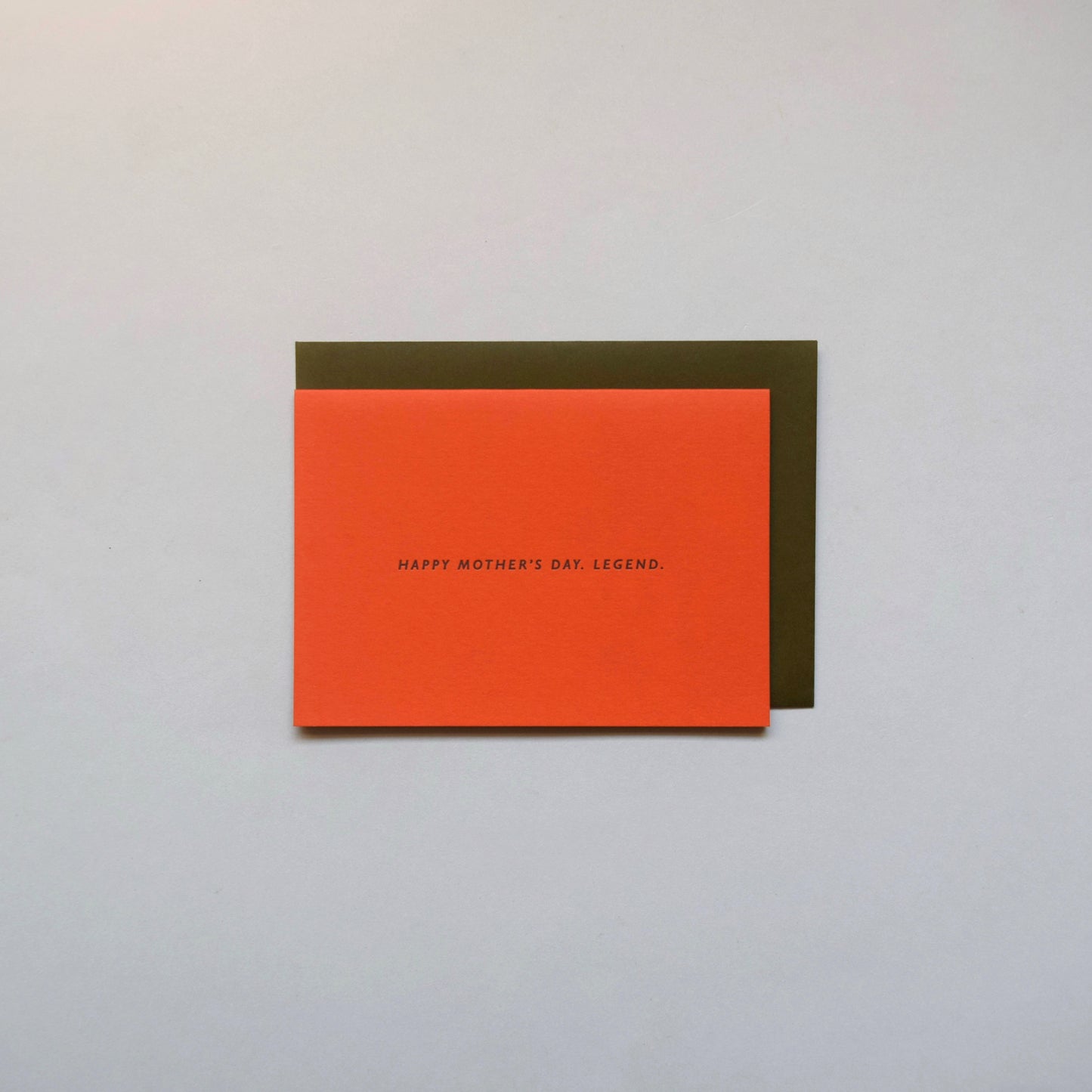 Happy Mother's Day. Legend Card