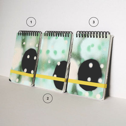 The Margaret Sketchbook in Black Dot