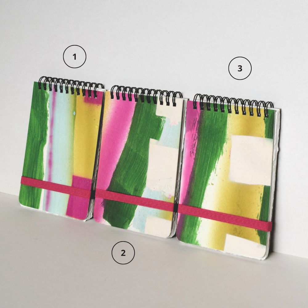 The Margaret Sketchbook in Big Stripe