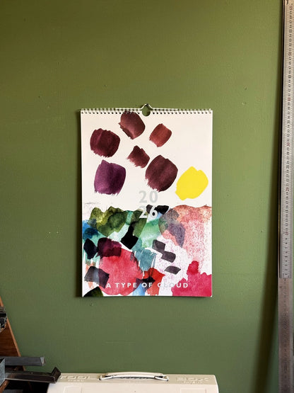 A Year in Colour 2026 Wall Calendar (US & CA)