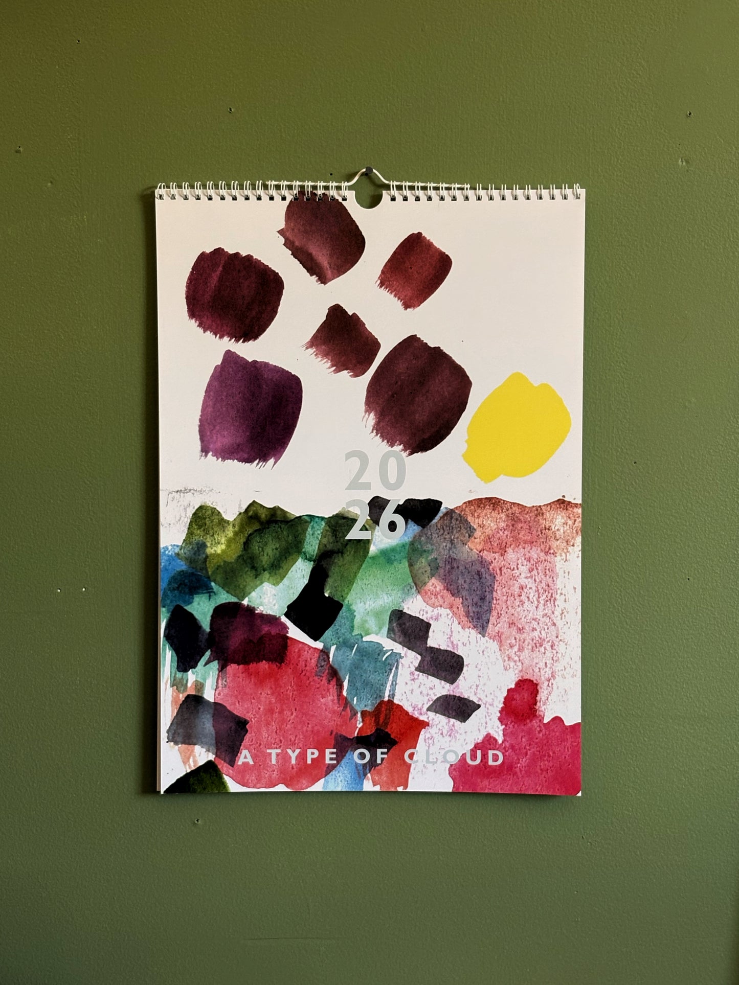 A Year in Colour 2026 Wall Calendar (US & CA)