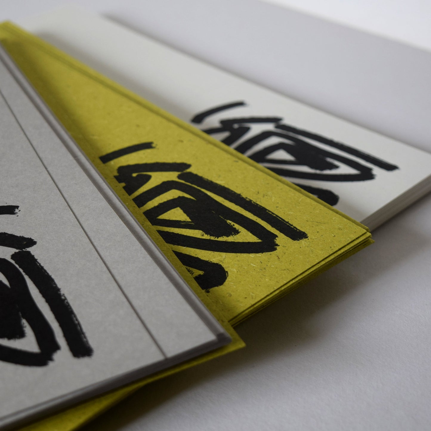 Letterpress Card No.005 "Valley"