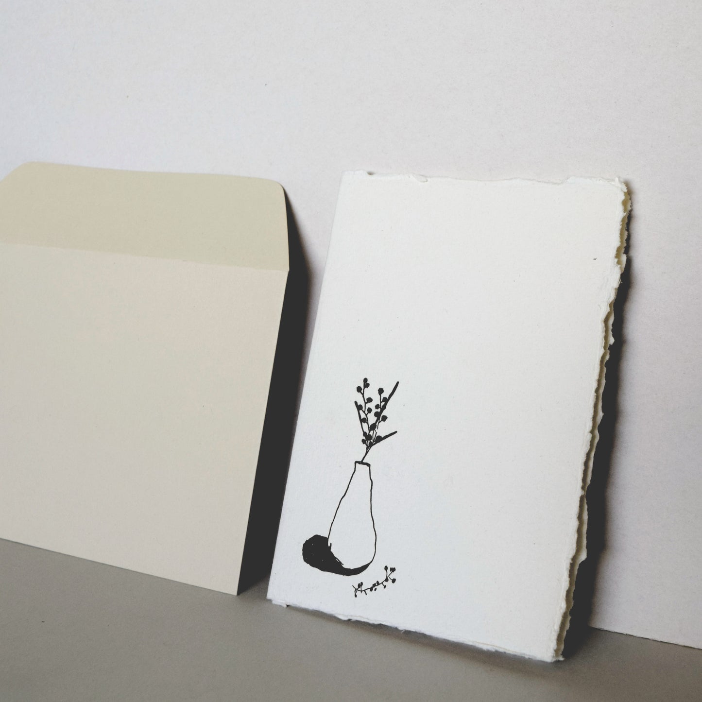 Letterpress Card No.015 "Flora"