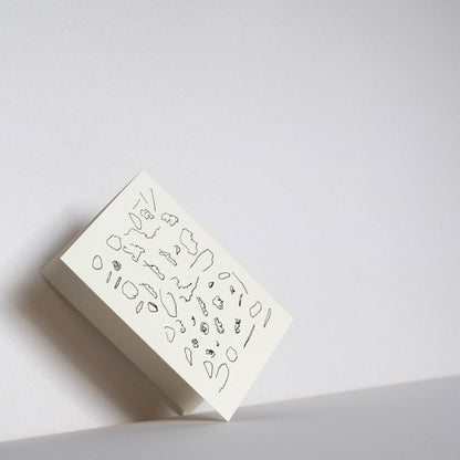 Letterpress Card No.001 "Cloudy"