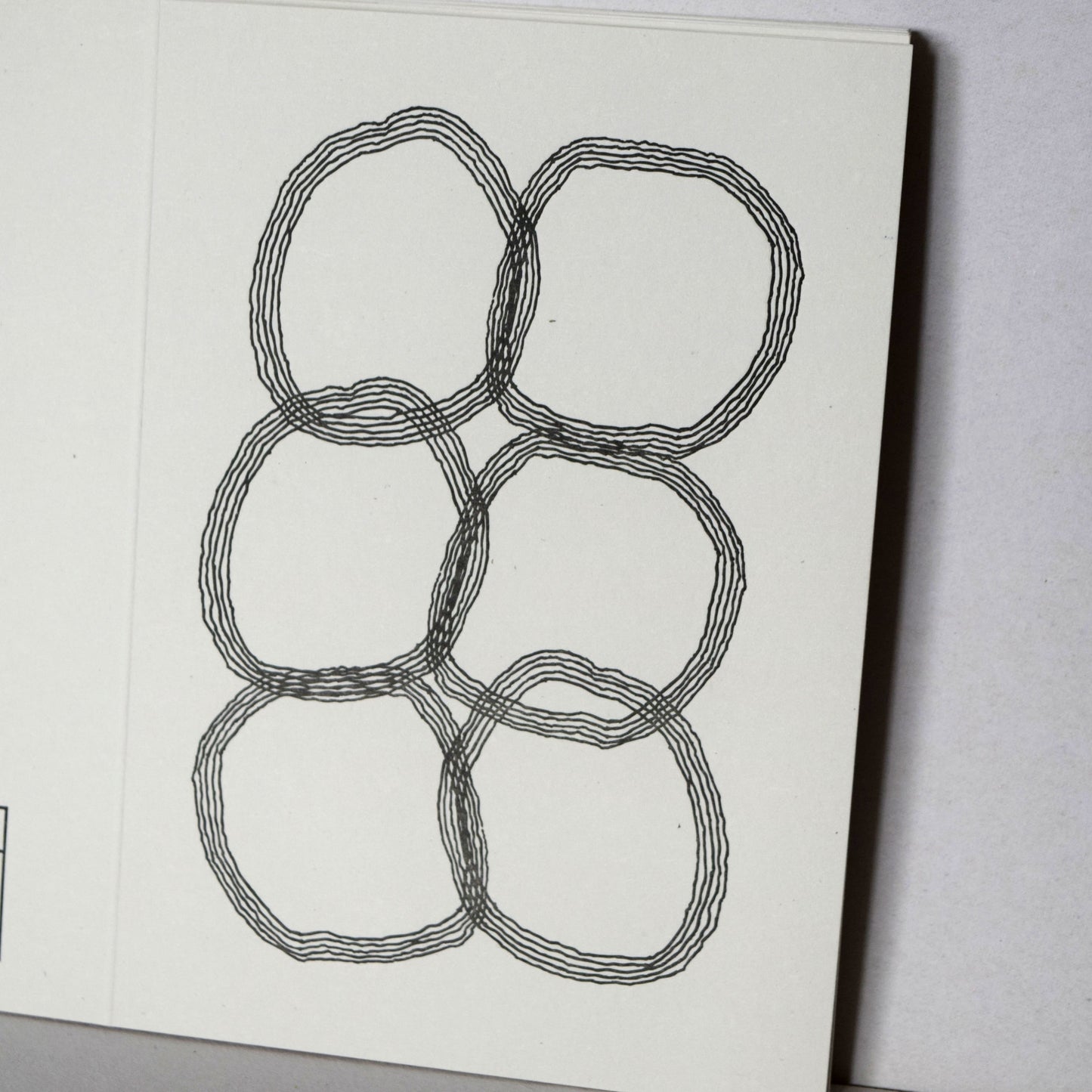Letterpress Card No.010 "Eddies"