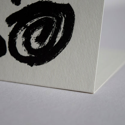 Letterpress Card No.012 "Gather"