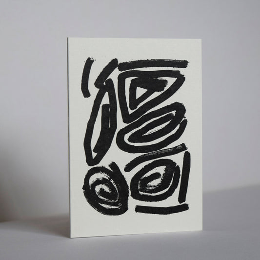 Letterpress Card No.012 "Gather"