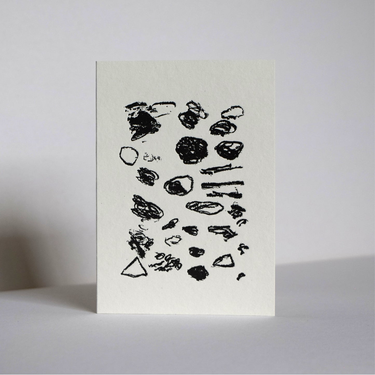 Letterpress Card No.006 "Shoreline"