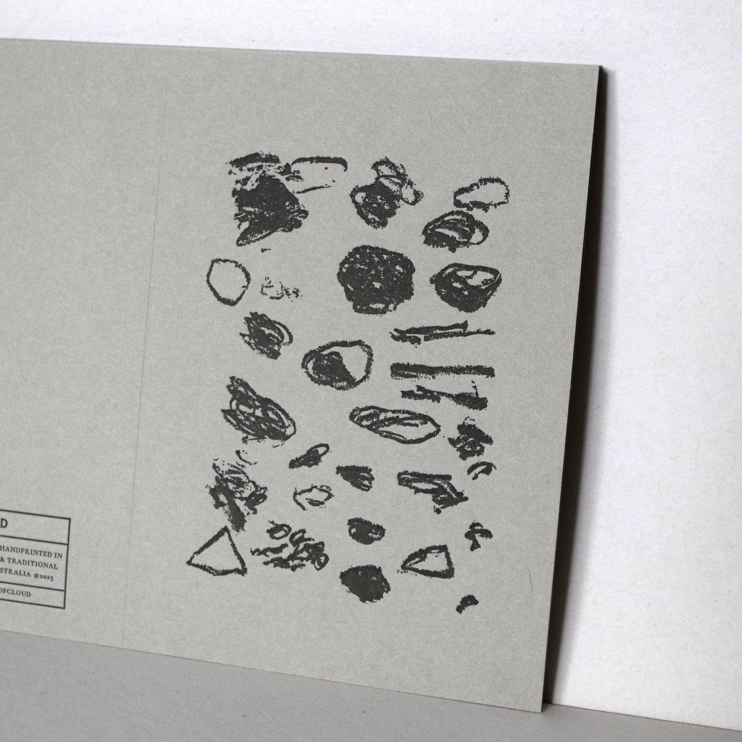 Letterpress Card No.006 "Shoreline"