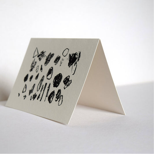 Letterpress Card No.006 "Shoreline"