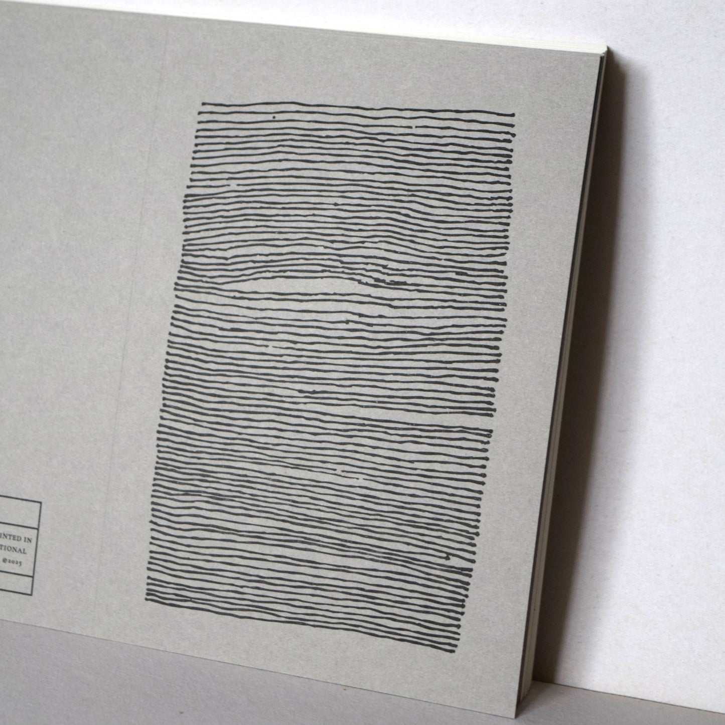 Letterpress Card No.003 "Undertow"