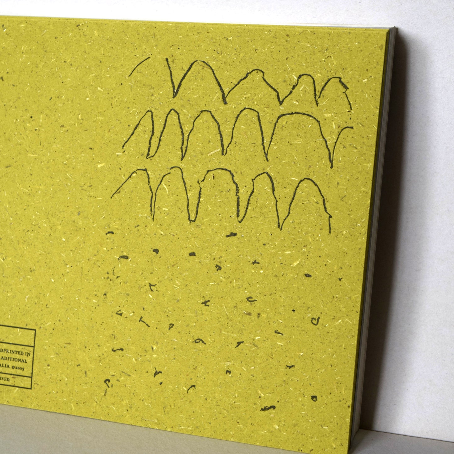 Letterpress Card No.005 "Valley"