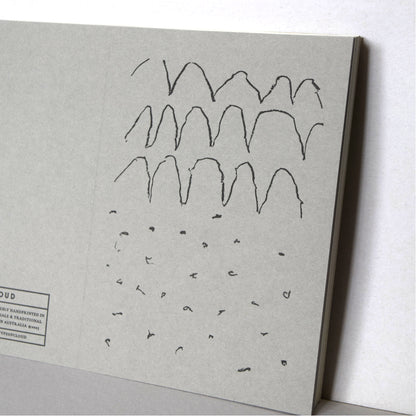 Letterpress Card No.005 "Valley"