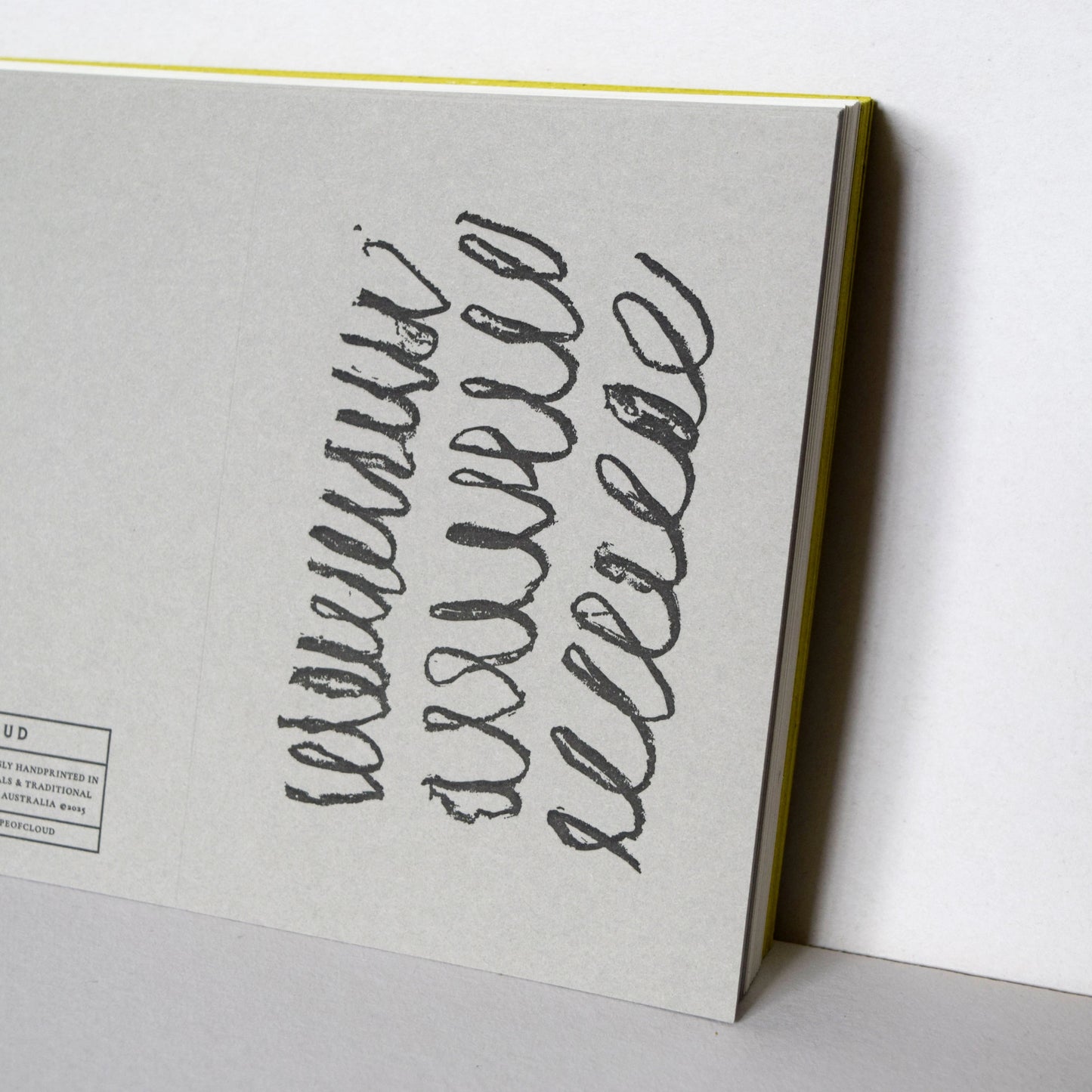Letterpress Card No.011 "Venti"