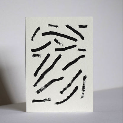 Letterpress Card No.009 "Zephyr"