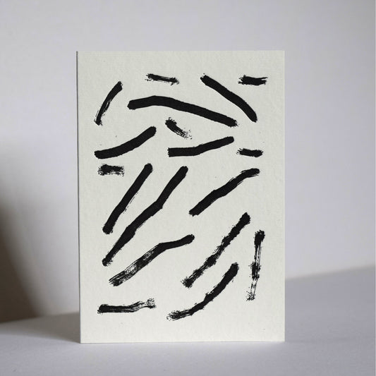 Letterpress Card No.009 "Zephyr"