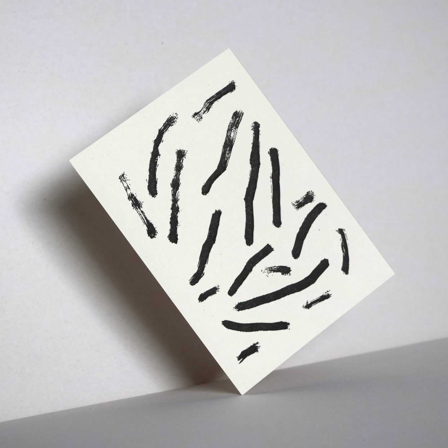Letterpress Card No.009 "Zephyr"
