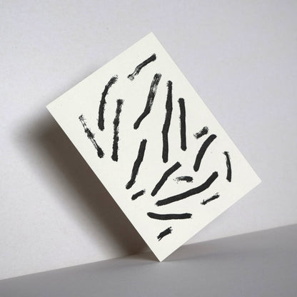 Letterpress Card No.009 "Zephyr"