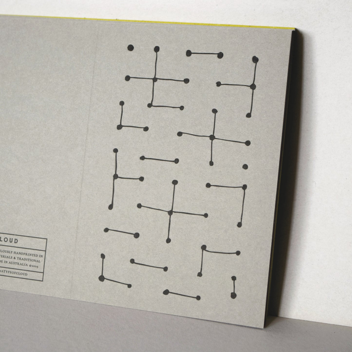 Letterpress Card No.002 "Constellation"