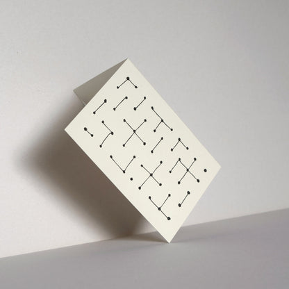 Letterpress Card No.002 "Constellation"