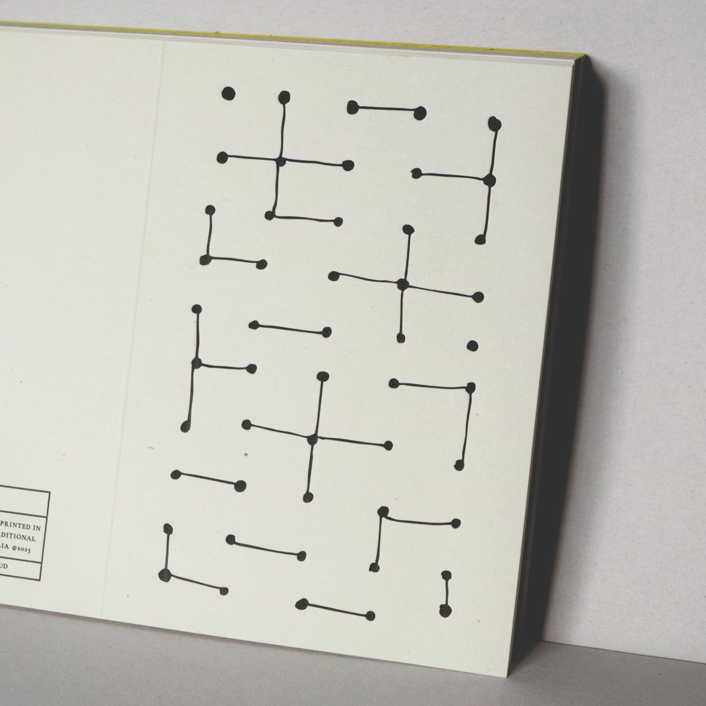 Letterpress Card No.002 "Constellation"