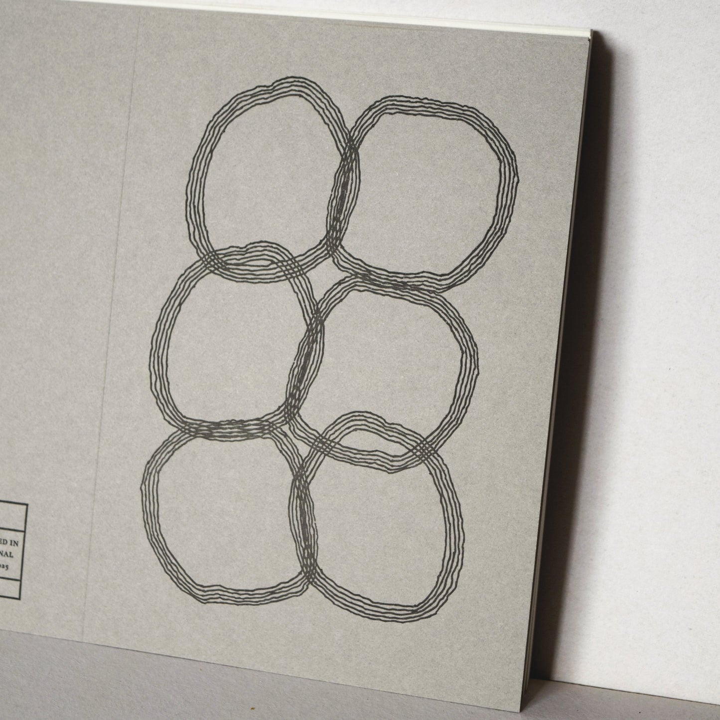 Letterpress Card No.010 "Eddies"