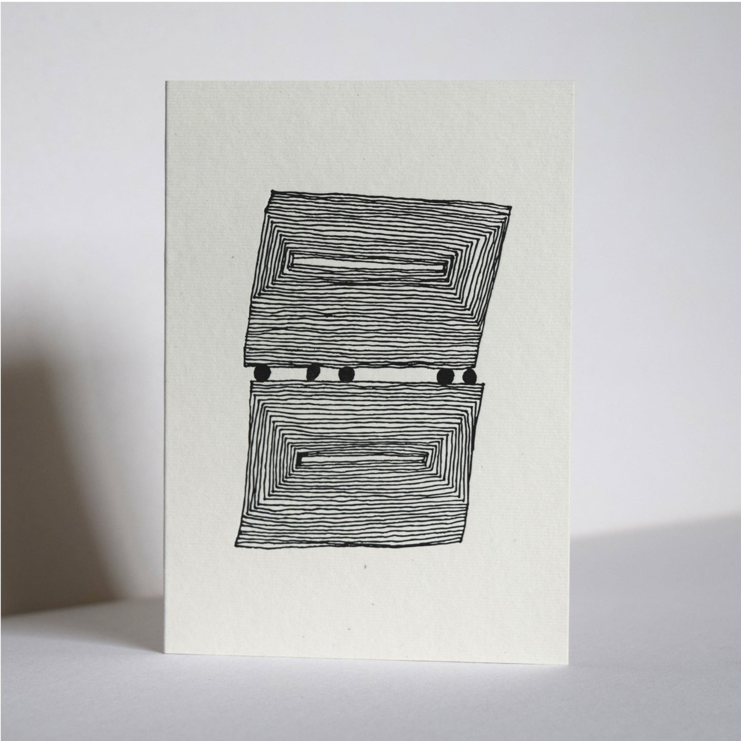 Letterpress Card No.007 "Wove"
