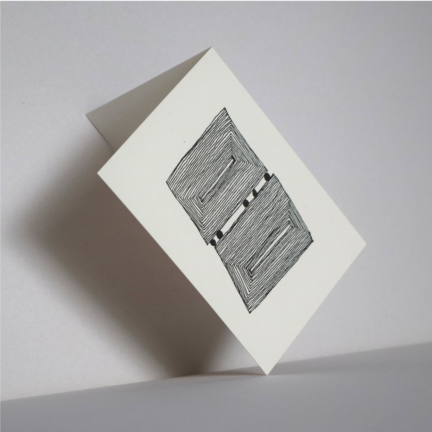 Letterpress Card No.007 "Wove"