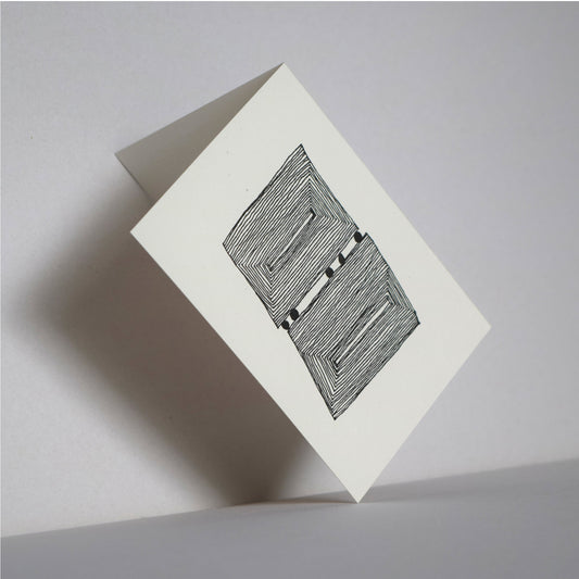 Letterpress Card No.007 "Wove"