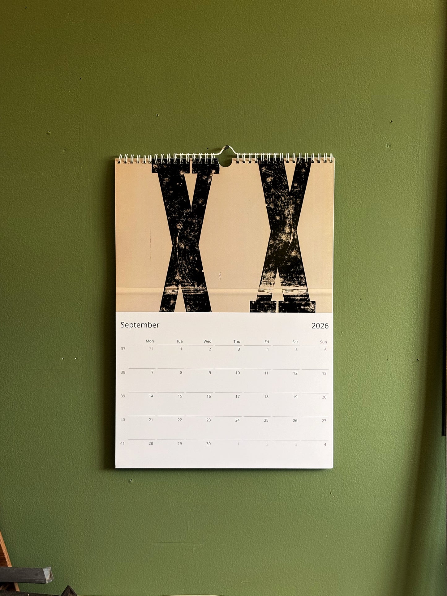 A Year Composed 2026 Wall Calendar