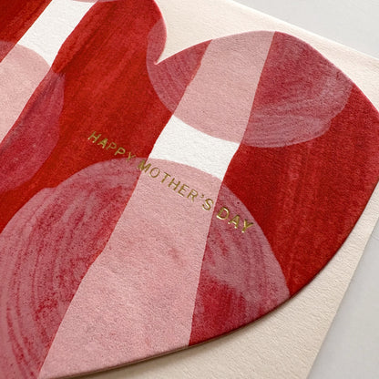 Mother's Day Heart No.001 "Pink Spot"