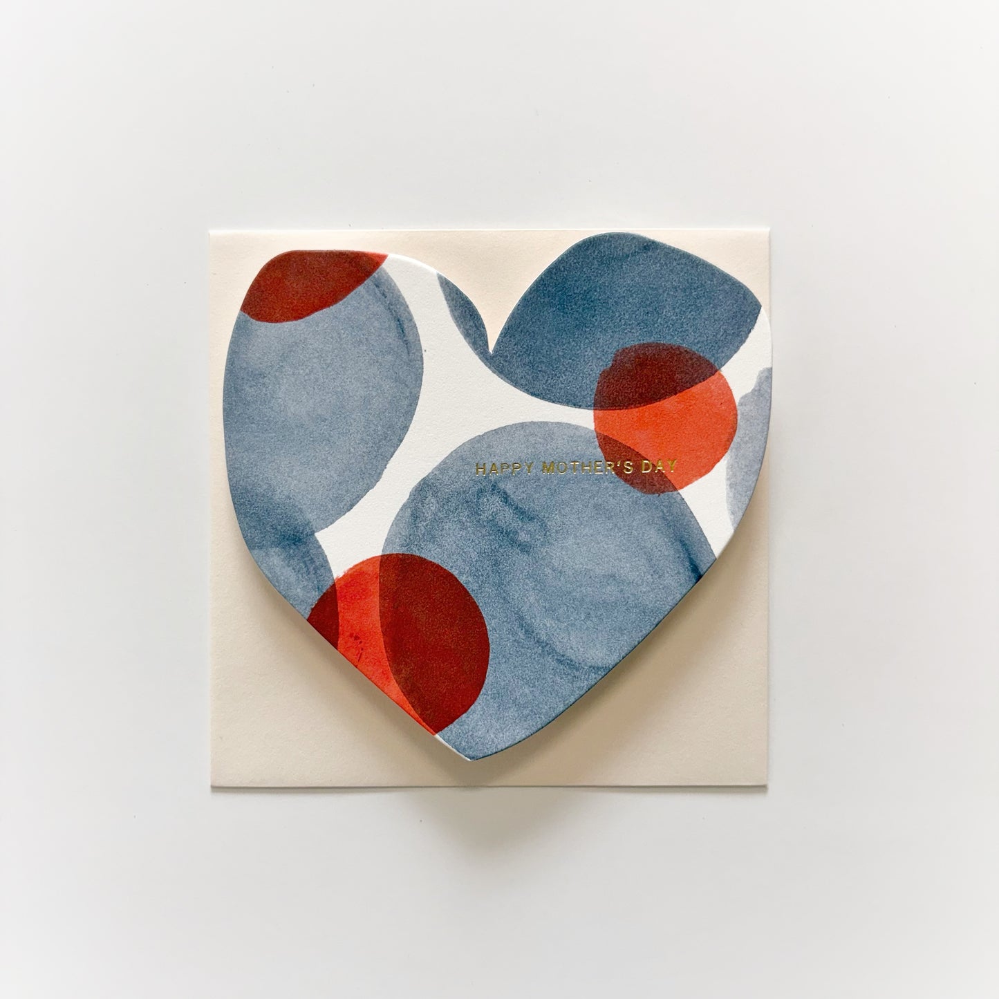 Mother's Day Heart No.003 "Red Spot"