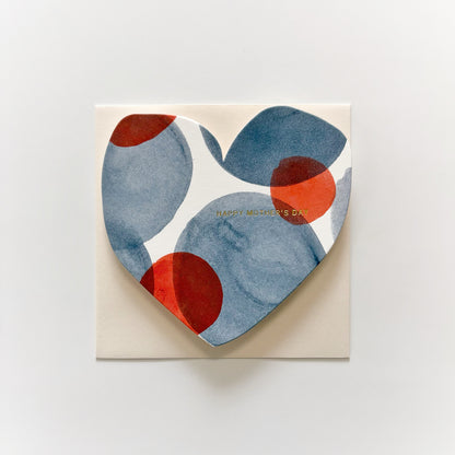 Mother's Day Heart No.003 "Red Spot"