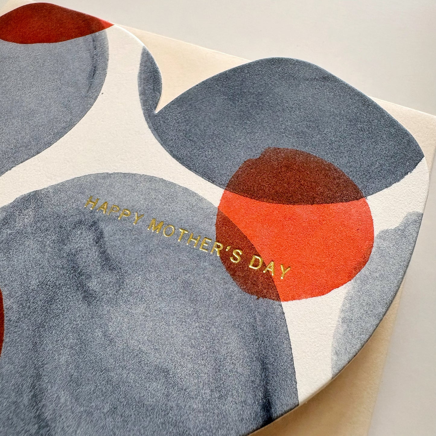 Mother's Day Heart No.003 "Red Spot"