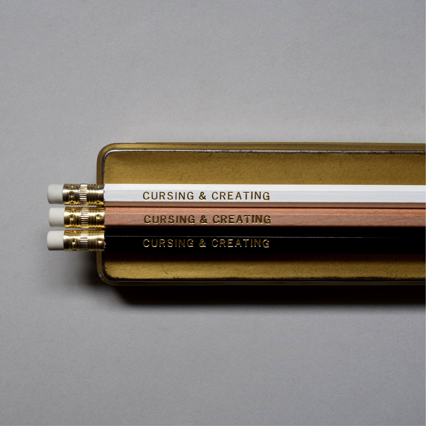 Foil Pencil No.004 "Cursing & Creating"