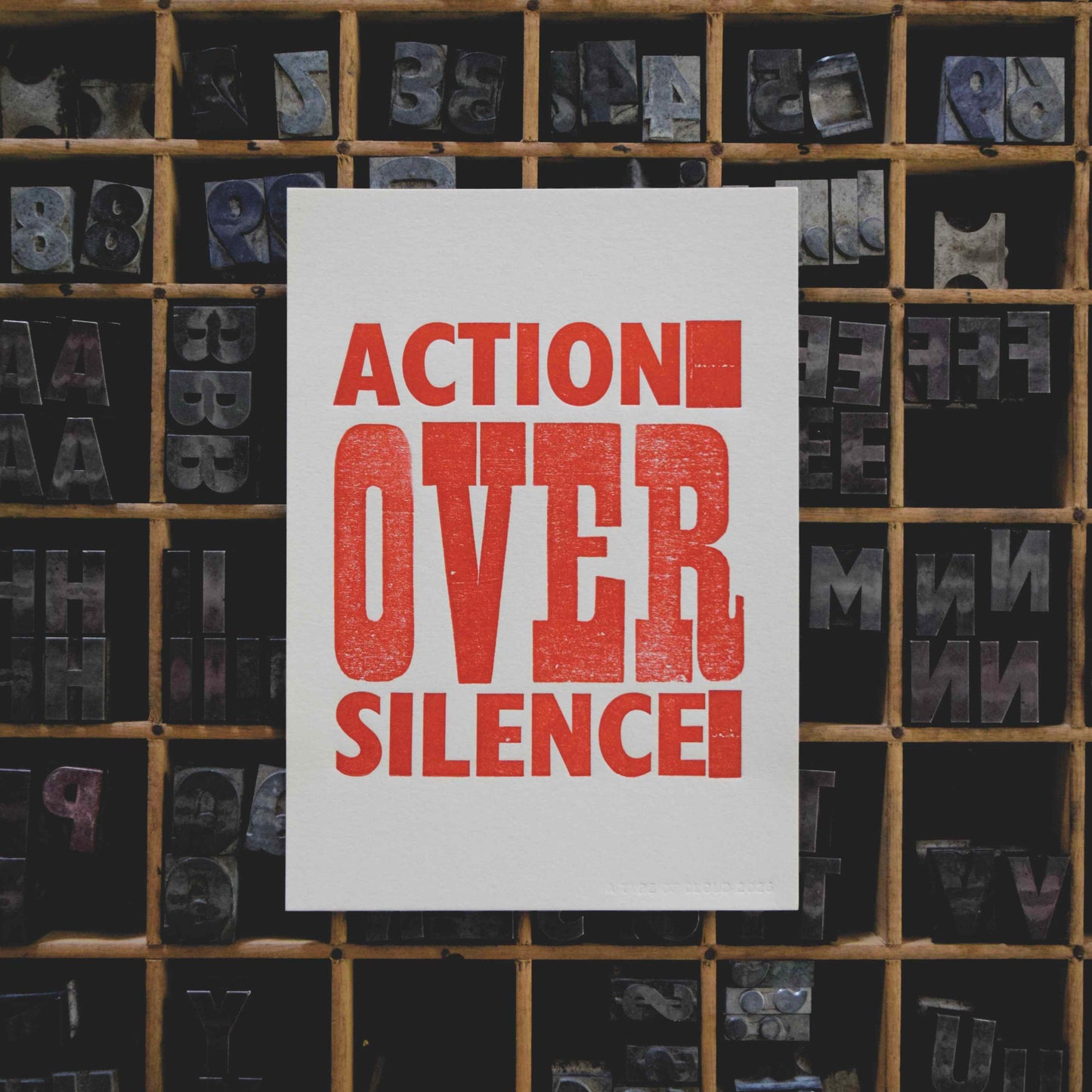 Action Over Silence Poster