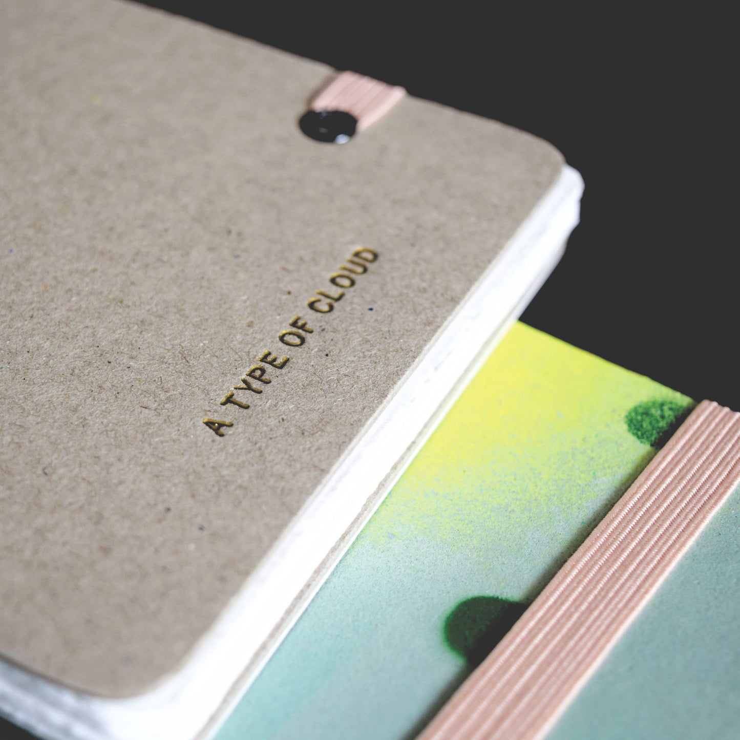 The Margaret Sketchbook in Green Spots