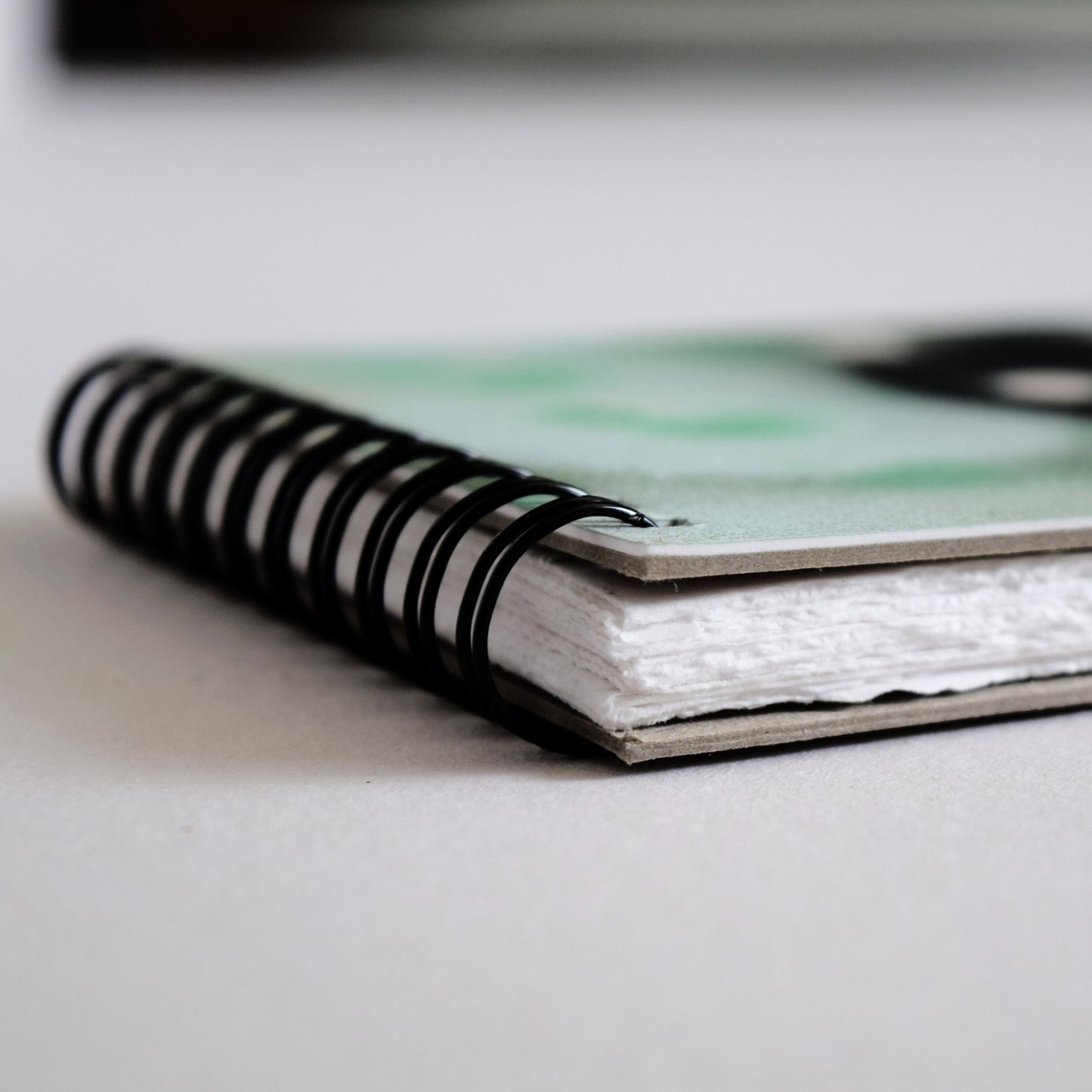 The Margaret Sketchbook in Green Spots