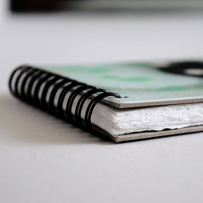 The Margaret Sketchbook in Green Spots