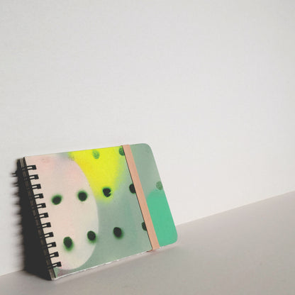 The Margaret Sketchbook in Green Spots
