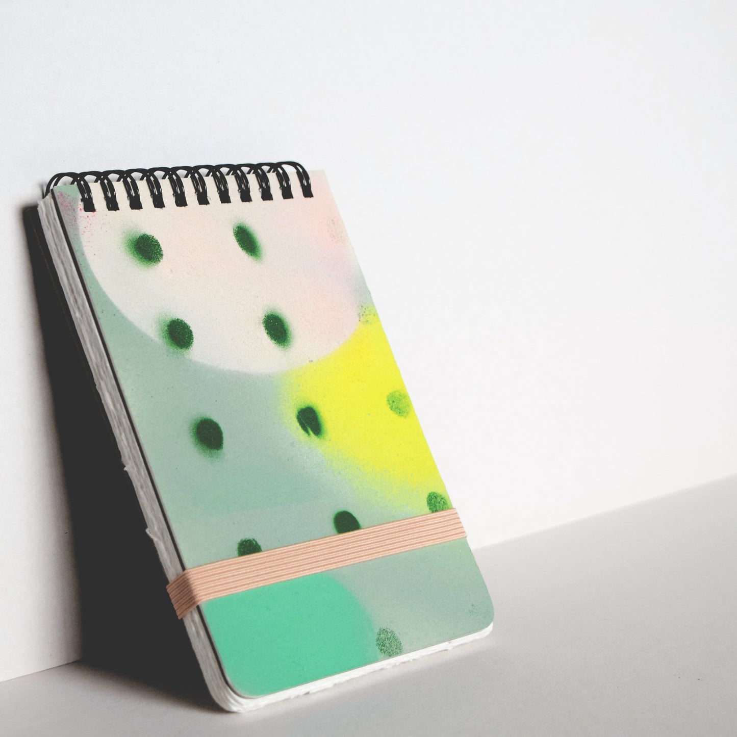 The Margaret Sketchbook in Green Spots