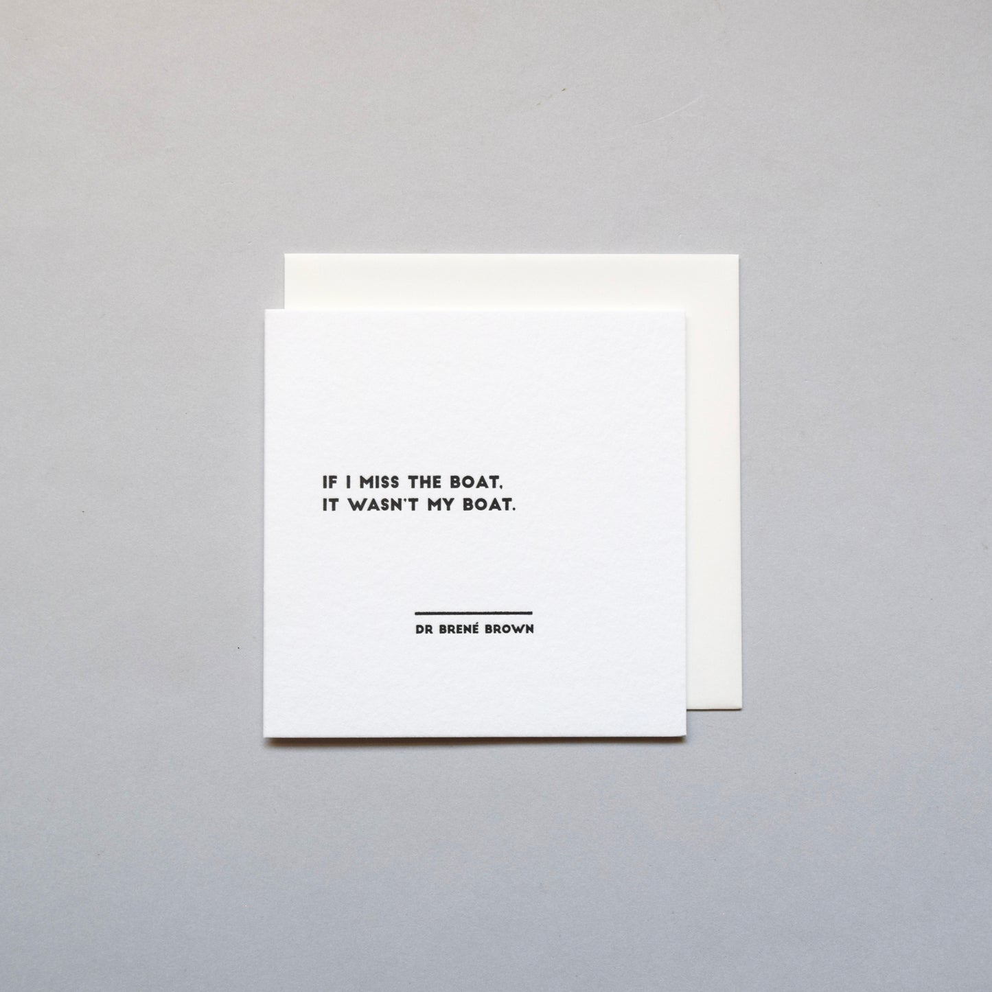 Dr Brené Brown Quote Card